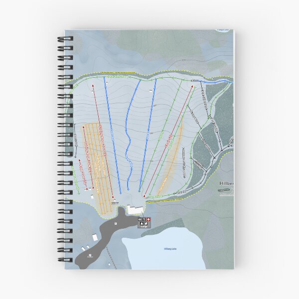 Item preview, Hillberg Resort Trail Map designed and sold by Mapsynergy.
