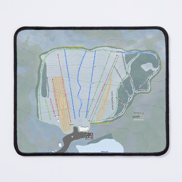 Item preview, Hillberg Resort Trail Map designed and sold by Mapsynergy.