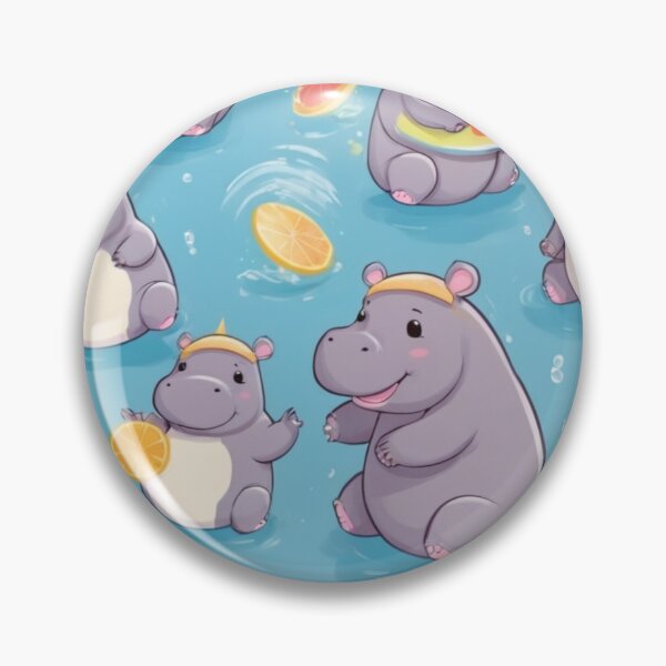 Item preview, Beachside Hippos designed and sold by NeatThingLover.