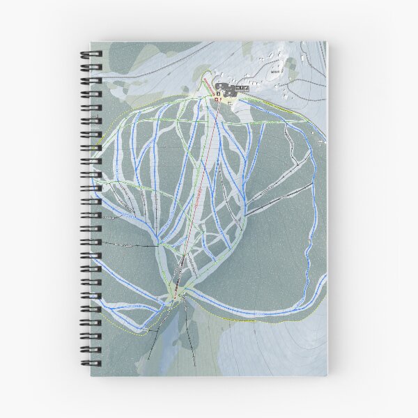Item preview, Ski Land Resort Trail Map designed and sold by Mapsynergy.