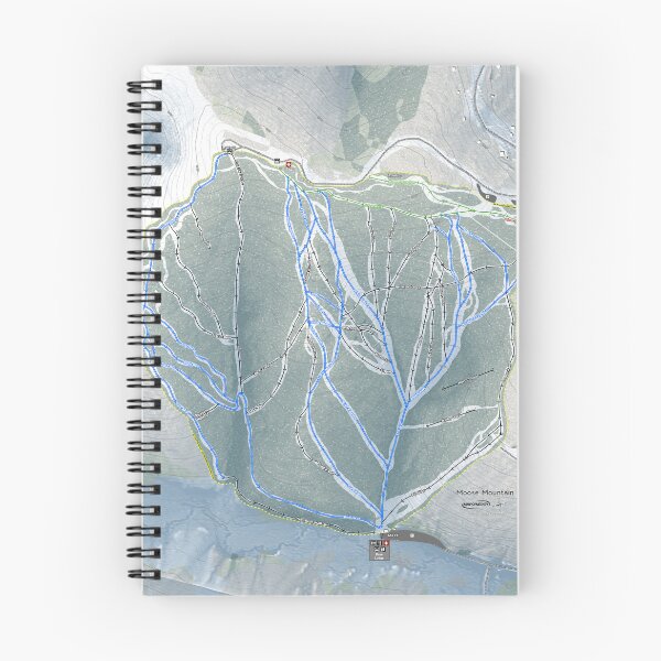 Item preview, Moose Mountain Resort Trail Map designed and sold by Mapsynergy.