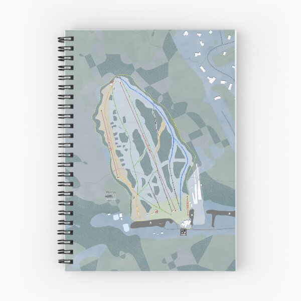 Item preview, Hilltop Resort Trail Map designed and sold by Mapsynergy.