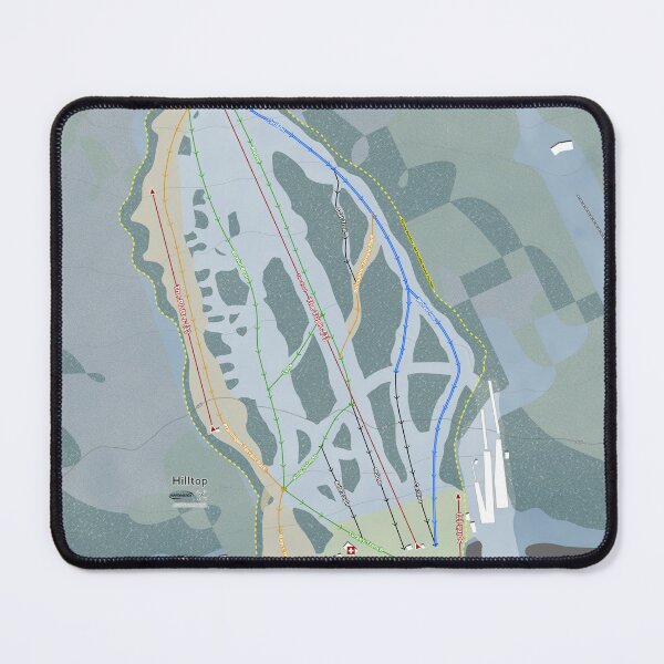 Item preview, Hilltop Resort Trail Map designed and sold by Mapsynergy.