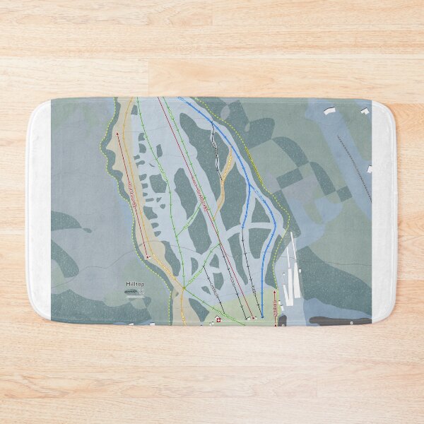 Item preview, Hilltop Resort Trail Map designed and sold by Mapsynergy.