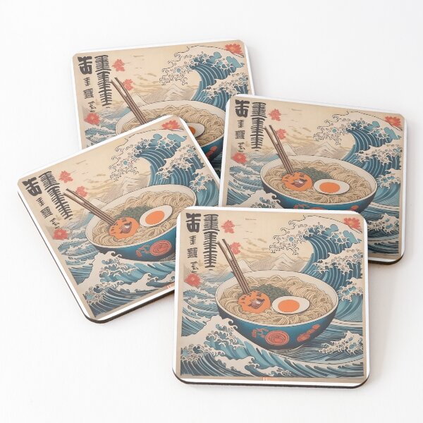 Item preview, The Great Wave of Ramen: A Culinary Classic designed and sold by zoughlal.