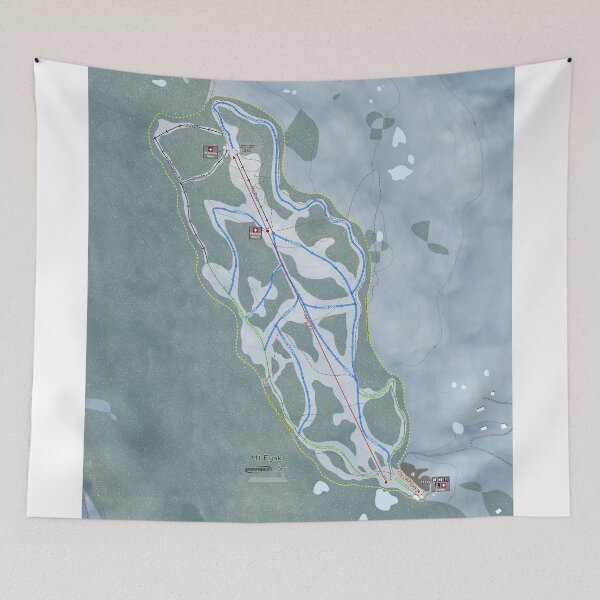 Item preview, Mt Eyak Resort Trail Map designed and sold by Mapsynergy.