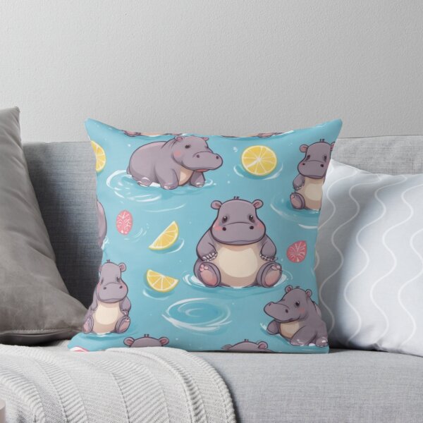 Item preview, Holiday Hippos Vibes designed and sold by NeatThingLover.