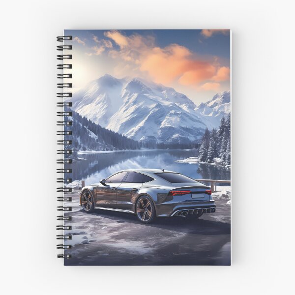 Item preview, Audi S7 in the Serene Snowy Mountains designed and sold by RevUpDesign.