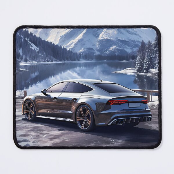 Item preview, Audi S7 in the Serene Snowy Mountains designed and sold by RevUpDesign.