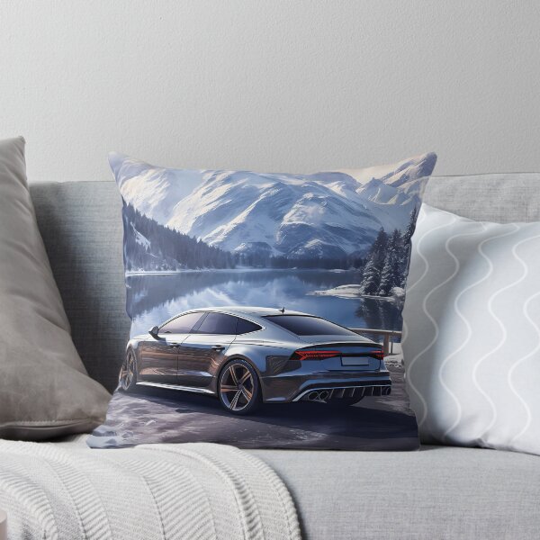 Item preview, Audi S7 in the Serene Snowy Mountains designed and sold by RevUpDesign.