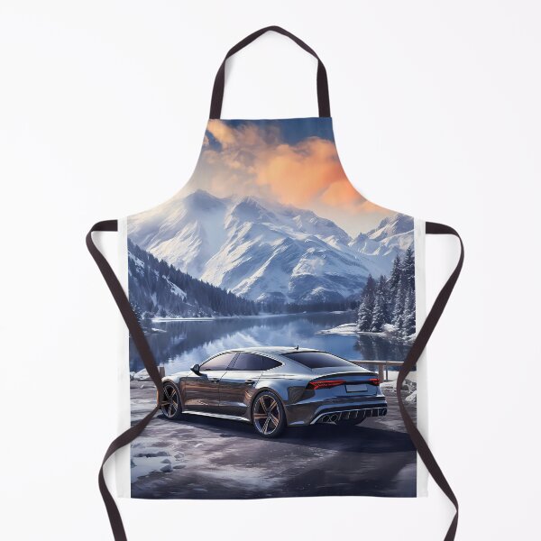 Item preview, Audi S7 in the Serene Snowy Mountains designed and sold by RevUpDesign.