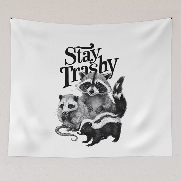 Item preview, STAY TRASHY designed and sold by pugshowsfashion.
