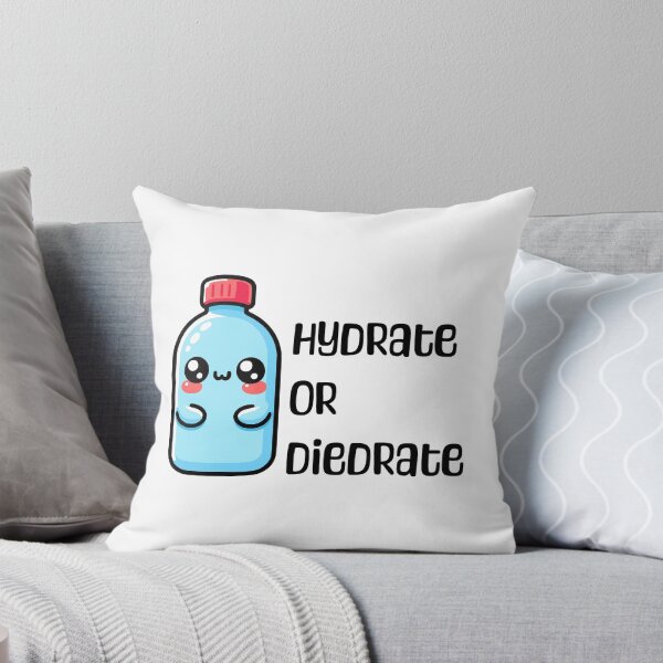 Item preview, Hydrate Or Diedrate! Cute Water Bottle Pun designed and sold by PMCreative.