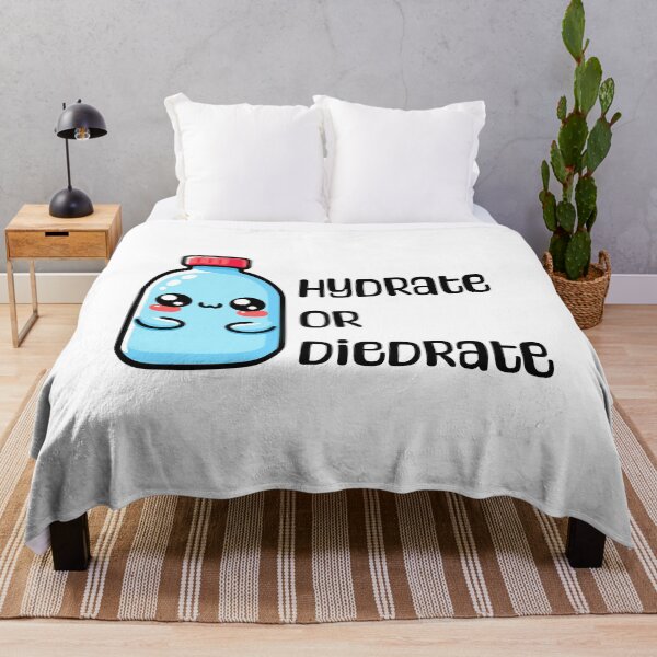 Item preview, Hydrate Or Diedrate! Cute Water Bottle Pun designed and sold by PMCreative.