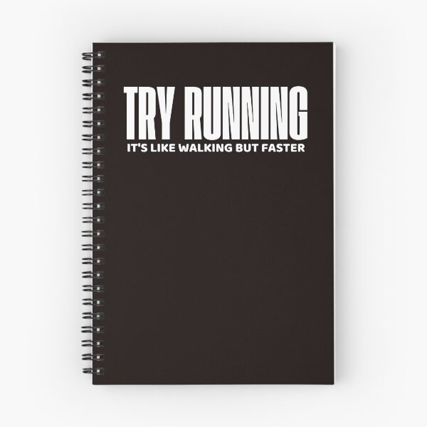 Item preview, Try Running It's Like Walking But Faster designed and sold by ladylalitafanta.