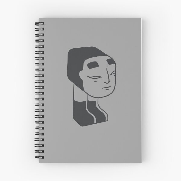 Item preview, Not a traditional Kodama spirit, a ghost with onna men mask in dark ink designed and sold by martodesign.