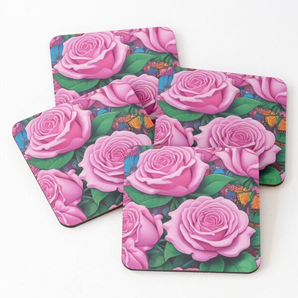 Item preview, Pink roses designed and sold by GasconyPassion.