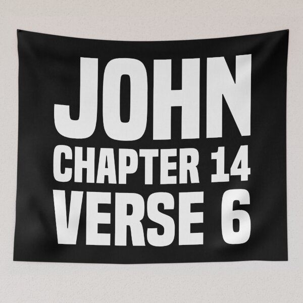 Item preview, John Chapter 14 Verse 6 - Holy Bible  designed and sold by Vector-Artist.