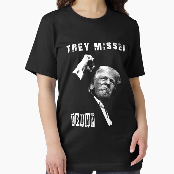 Item preview, THEY MISSED TRUMP 2024 - Patriotic Political designed and sold by AladineAK.