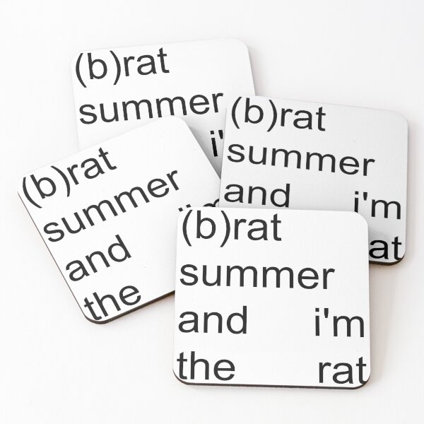 Item preview, brat summer or rat summer? designed and sold by Grated Parm.