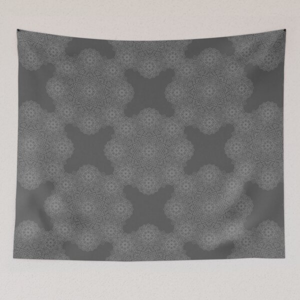 Item preview, Mandala Pattern - Dottie in Grey with Rand designed and sold by JoanNinjaHen.