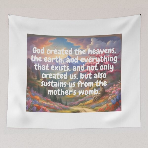 Item preview, Mountain Scene with Blossoming Path and Inspirational Quote designed and sold by eprojetoas.