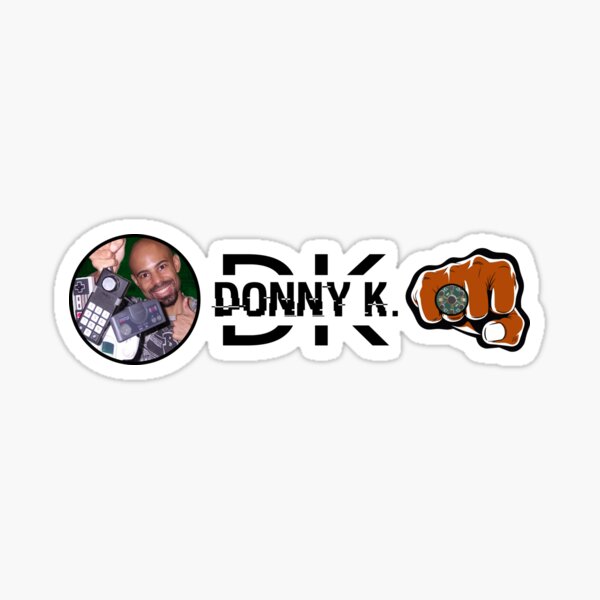 Donny K Trinity Black Sticker