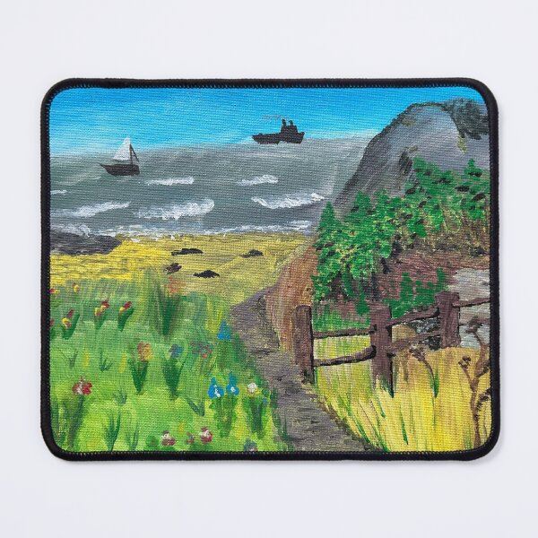 Item preview, Spring beach in the UK designed and sold by MrsNelsonpaints.