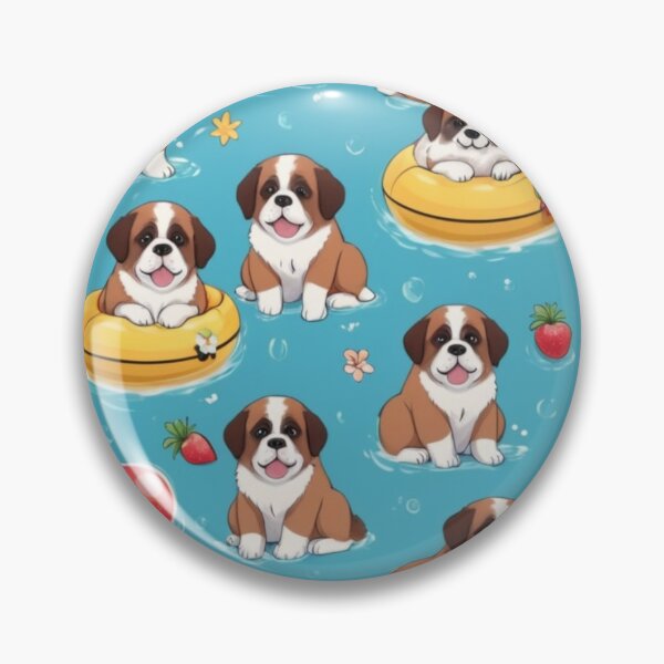 Item preview, Sunny St Bernards designed and sold by NeatThingLover.