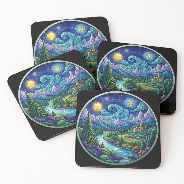 Item preview, Impressive night view designed and sold by catcraftss.