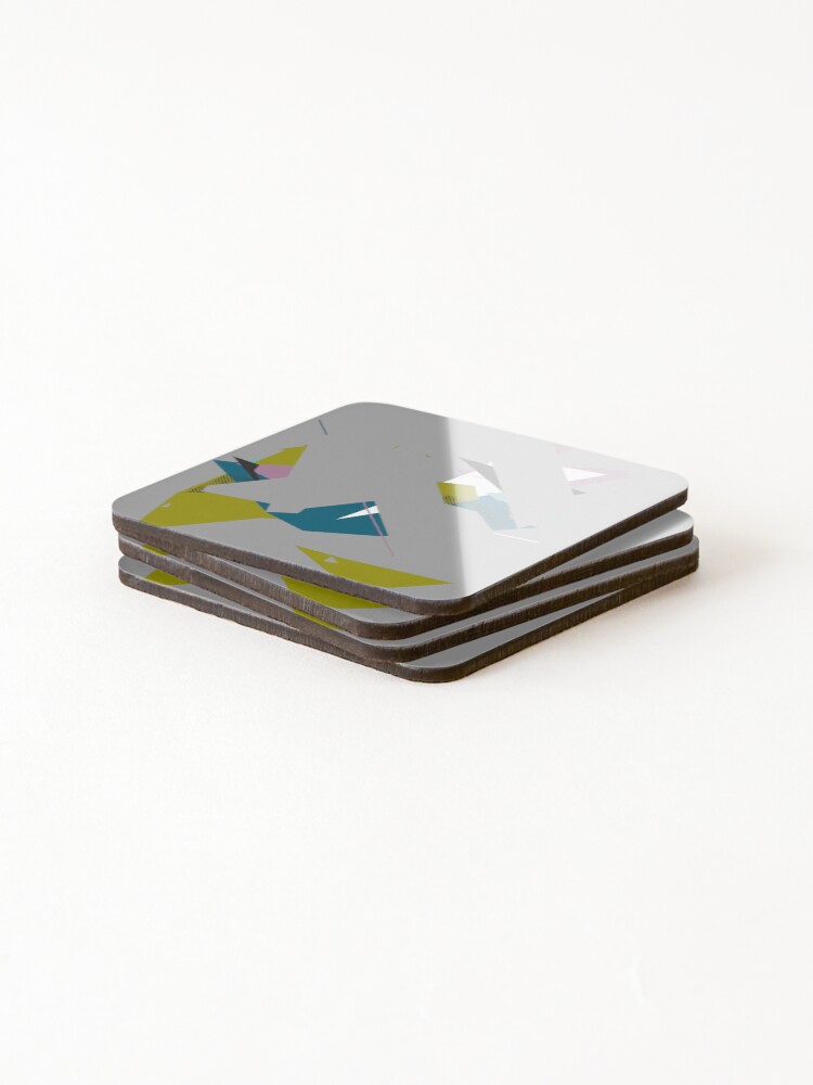Thumbnail 4 of 5, Coasters (Set of 4), Abstract#185 designed and sold by process22.