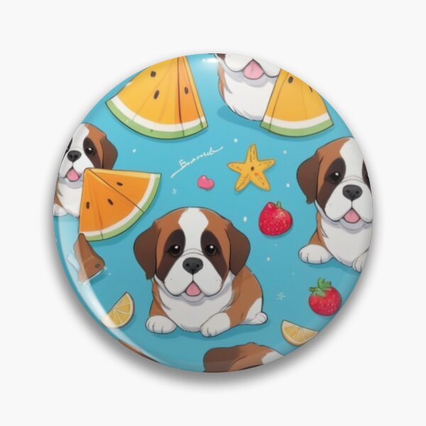 Item preview, St Bernard Holiday Haven designed and sold by NeatThingLover.