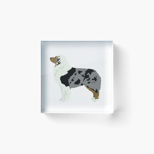Item preview, Blue Merle Stacked Australian Shepherd Aussie designed and sold by MC Cranberry.