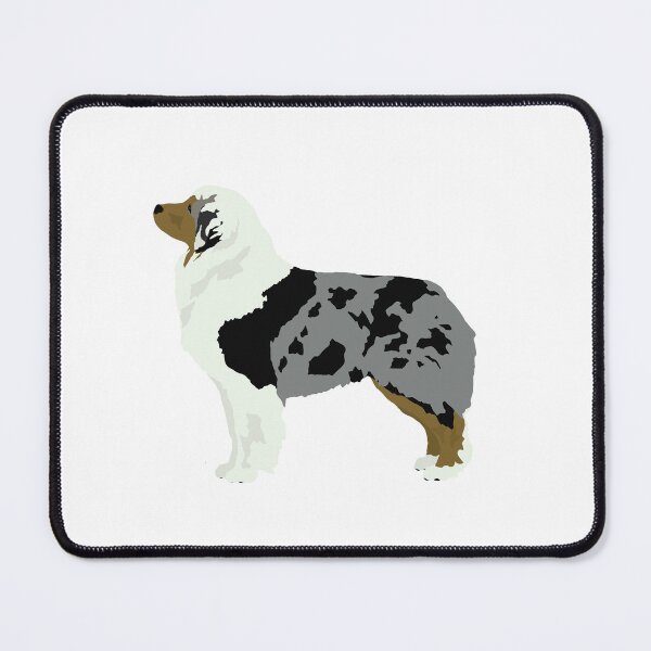 Item preview, Blue Merle Stacked Australian Shepherd Aussie designed and sold by MC Cranberry.