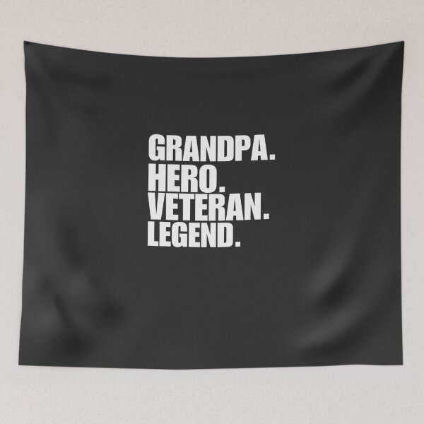 Item preview, Dad hero veteran legend design for men Grandpa veteran  designed and sold by Soufyan06.