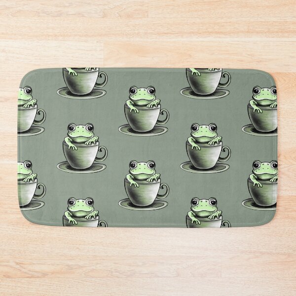 Item preview, Cute Frog in Cup Design designed and sold by BeataY6Art.