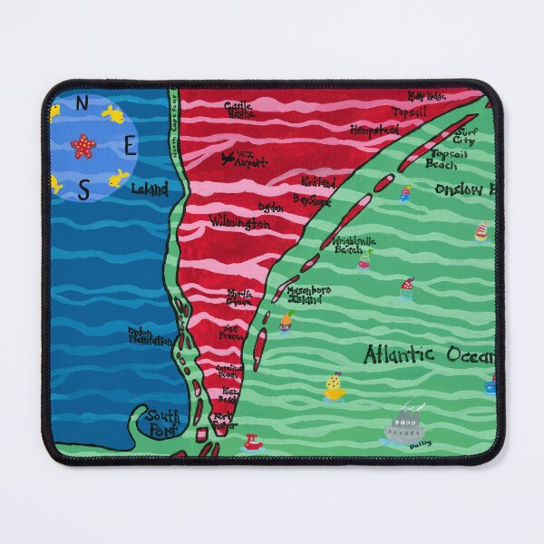 Item preview, Wilmington, NC Map designed and sold by 210Lincoln.