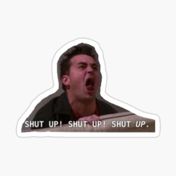 Item preview, SHUT UP ! SHUT UP ! SHUT UP ! Meme's sticker's  designed and sold by WOW2009.