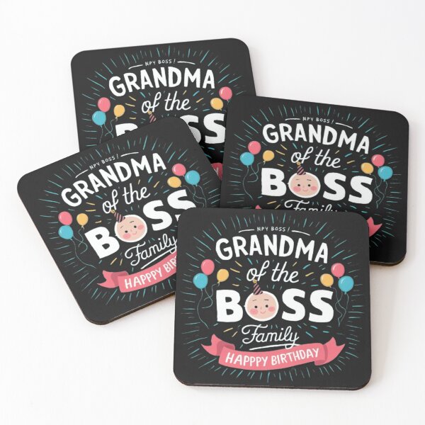 Item preview, Grandma Of The Boss Birthday Boy Baby Family Decorations designed and sold by SztylishDesigns.