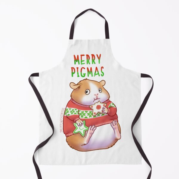 Item preview, Merry Christmas with Guinea Pigs designed and sold by RollmopsFight.
