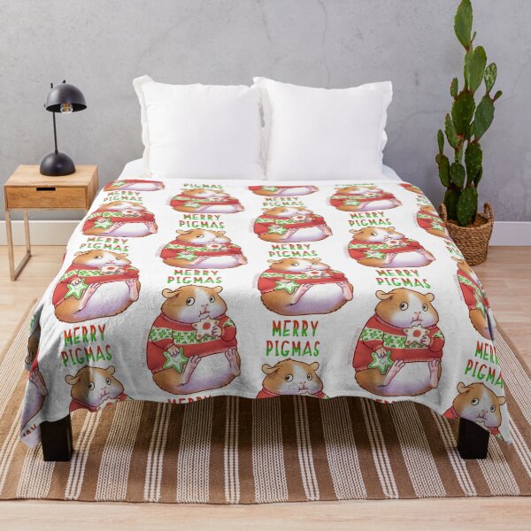 Item preview, Merry Christmas with Guinea Pigs designed and sold by RollmopsFight.