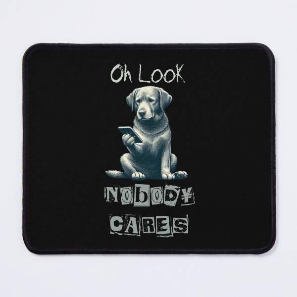 Item preview, Lonely Dog Nobody Cares designed and sold by illustroVibe.