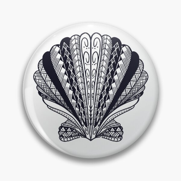 Item preview, Tribal Clam Sea Shell  designed and sold by Steeb757.