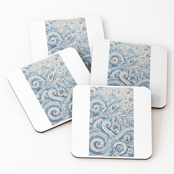 Item preview, Mosaic Swirls designed and sold by SerenPrintables.