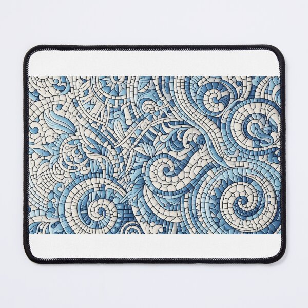 Item preview, Mosaic Swirls designed and sold by SerenPrintables.