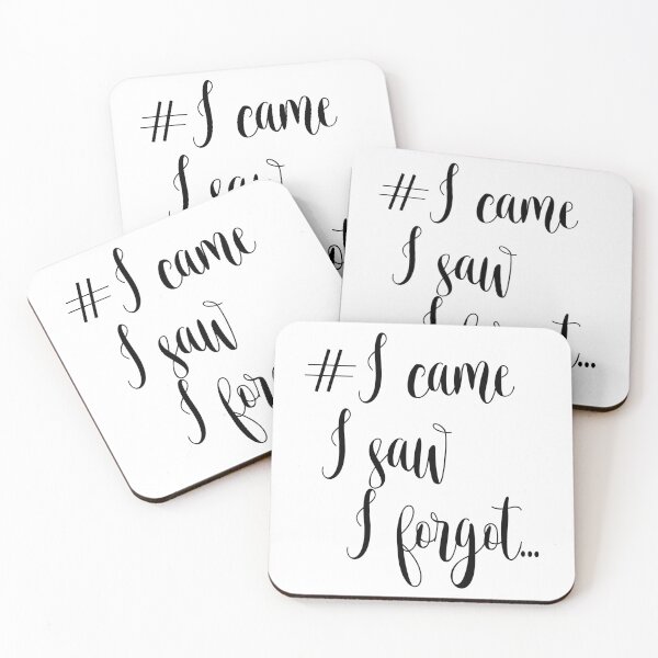 Item preview, #I came I saw I forgot... designed and sold by seagullz.