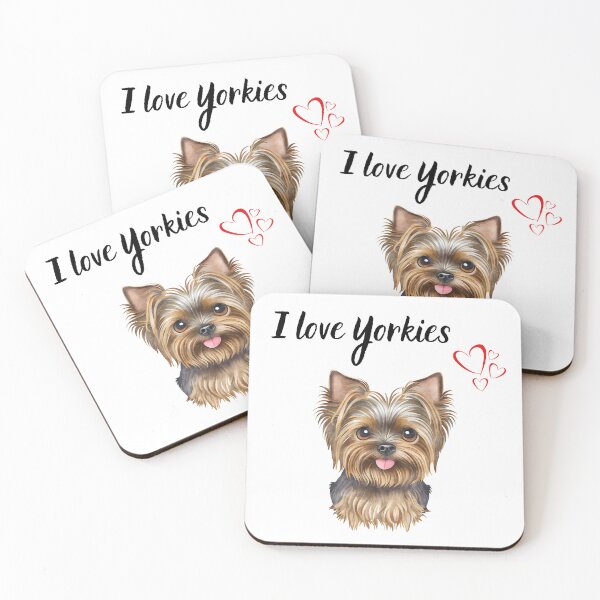 Item preview, I love dogs, I love yorkies designed and sold by Katrin2000.