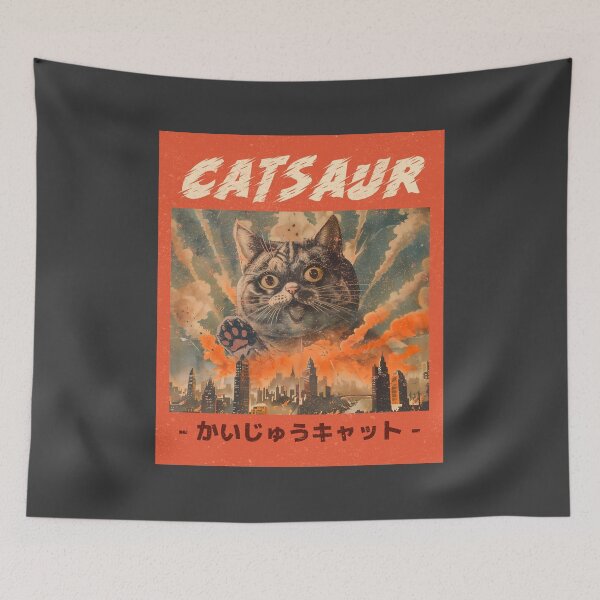 Item preview, Catsaur #CatGifts #CatLady #CatMom #CatDad #CatLife designed and sold by Anna Halasek.