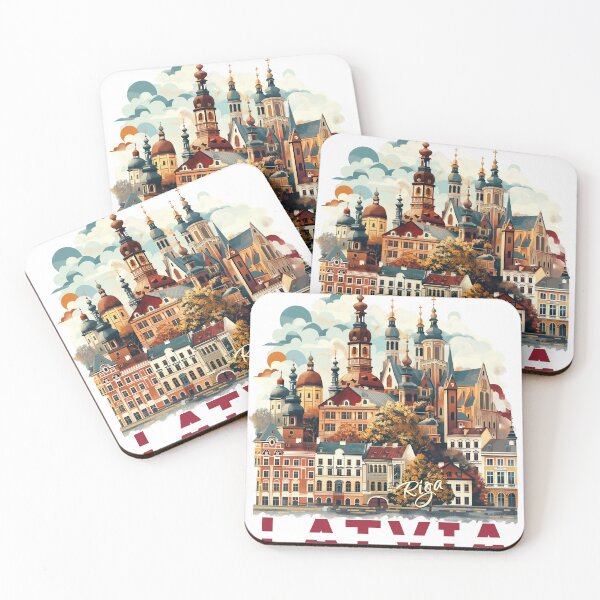 Item preview, Riga Wonders: Landmarks and Scenery designed and sold by Trendy Art.