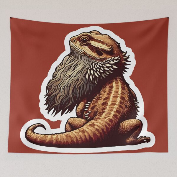 Item preview, Bearded Dragon Art #15 | Bearded Dragon Lovers designed and sold by ksgraphics222.